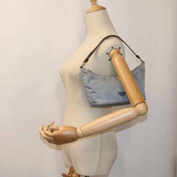 PRADA Shoulder Bag Nylon Blue Auth 54907 - Picture 14 of 16